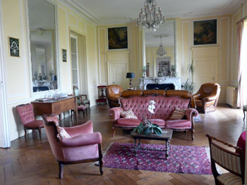 chateau de Piolant le salon